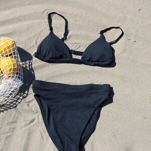 VAI Swim Thea Top + Ava Bottom in Ash - XS